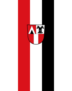 Flag: Neufraunhofen |  portrait flag | 3.5m² | 38sqft | 300x120cm | 10x4ft 