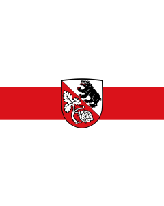Flag: Obersüßbach |  landscape flag | 1.35m² | 14.5sqft | 90x150cm | 3x5ft 