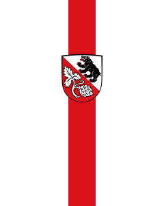 Flag: Obersüßbach | portrait flag | 3.5m² | 38sqft | 300x120cm | 10x4ft