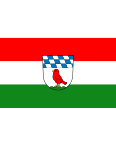 Flag: Pfeffenhausen, M |  landscape flag | 1.35m² | 14.5sqft | 90x150cm | 3x5ft 