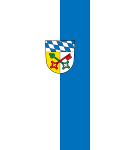 Flag: Velden, M | portrait flag | 3.5m² | 38sqft | 300x120cm | 10x4ft