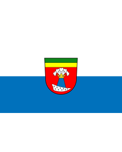 Flag: Vilsheim |  landscape flag | 1.35m² | 14.5sqft | 90x150cm | 3x5ft 
