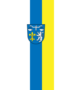 Flag: Weihmichl | portrait flag | 3.5m² | 38sqft | 300x120cm | 10x4ft