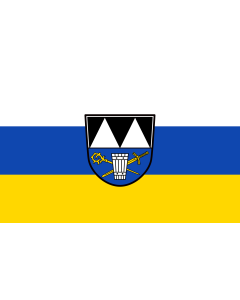 Flag: Wurmsham |  landscape flag | 1.35m² | 14.5sqft | 90x150cm | 3x5ft 