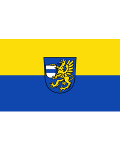 Flag: Bruckberg |  landscape flag | 1.35m² | 14.5sqft | 90x150cm | 3x5ft 