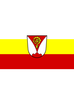 Flag: Aldersbach |  landscape flag | 1.35m² | 14.5sqft | 90x150cm | 3x5ft 