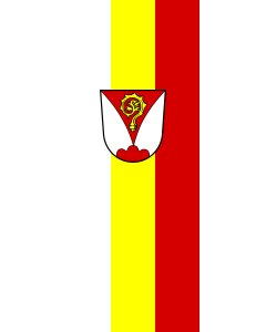 Flag: Aldersbach | portrait flag | 3.5m² | 38sqft | 300x120cm | 10x4ft