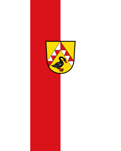 Flag: Beutelsbach |  portrait flag | 3.5m² | 38sqft | 300x120cm | 10x4ft 