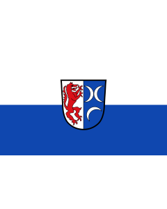 Flag: Büchlberg |  landscape flag | 1.35m² | 14.5sqft | 90x150cm | 3x5ft 