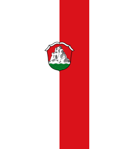 Flag: Bad Griesbach i.Rottal, St |  portrait flag | 3.5m² | 38sqft | 300x120cm | 10x4ft 