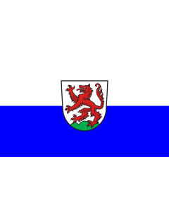 Flag: Hutthurm, M |  landscape flag | 1.35m² | 14.5sqft | 90x150cm | 3x5ft 