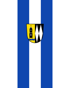 Flag: Kirchham | portrait flag | 3.5m² | 38sqft | 300x120cm | 10x4ft