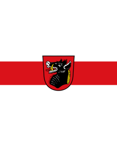 Flag: Kößlarn, M |  landscape flag | 1.35m² | 14.5sqft | 90x150cm | 3x5ft 