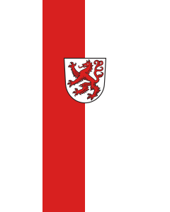 Flag: Obernzell, M |  portrait flag | 3.5m² | 38sqft | 300x120cm | 10x4ft 