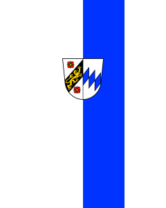 Flag: Tittling, M |  portrait flag | 3.5m² | 38sqft | 300x120cm | 10x4ft 