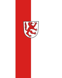 Flag: Untergriesbach, M |  portrait flag | 3.5m² | 38sqft | 300x120cm | 10x4ft 