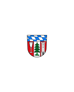 Flag: Regen (Kreis) |  landscape flag | 1.35m² | 14.5sqft | 90x150cm | 3x5ft 