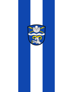 Flag: Achslach | portrait flag | 3.5m² | 38sqft | 300x120cm | 10x4ft