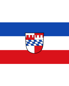 Flag: Kollnburg |  landscape flag | 1.35m² | 14.5sqft | 90x150cm | 3x5ft 