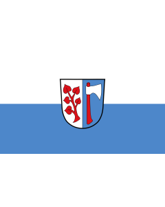 Flag: Langdorf |  landscape flag | 1.35m² | 14.5sqft | 90x150cm | 3x5ft 