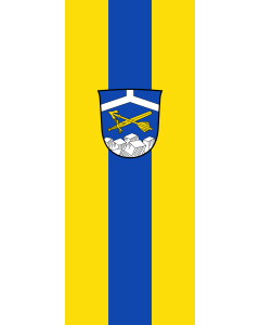 Flag: Patersdorf | portrait flag | 3.5m² | 38sqft | 300x120cm | 10x4ft