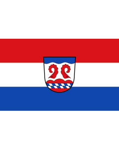 Flag: Prackenbach |  landscape flag | 1.35m² | 14.5sqft | 90x150cm | 3x5ft 