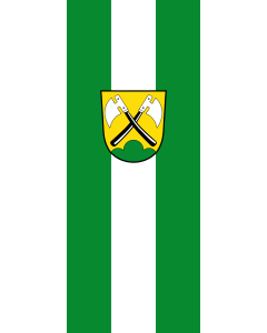Flag: Rinchnach |  portrait flag | 3.5m² | 38sqft | 300x120cm | 10x4ft 