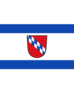 Flag: Ruhmannsfelden, M |  landscape flag | 1.35m² | 14.5sqft | 90x150cm | 3x5ft 