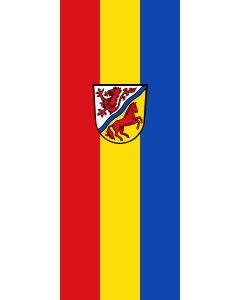 Flag: Rottal-Inn (Kreis) |  portrait flag | 3.5m² | 38sqft | 300x120cm | 10x4ft 