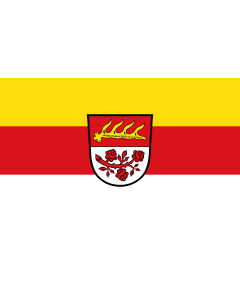 Flag: Bad Birnbach, M |  landscape flag | 1.35m² | 14.5sqft | 90x150cm | 3x5ft 