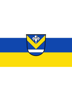 Flag: Dietersburg |  landscape flag | 1.35m² | 14.5sqft | 90x150cm | 3x5ft 