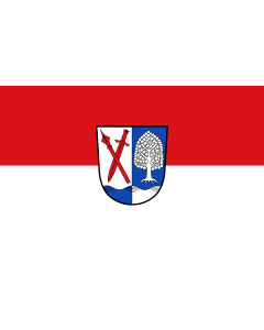 Flag: Hebertsfelden |  landscape flag | 1.35m² | 14.5sqft | 90x150cm | 3x5ft 