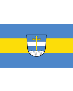 Flag: Johanniskirchen |  landscape flag | 1.35m² | 14.5sqft | 90x150cm | 3x5ft 