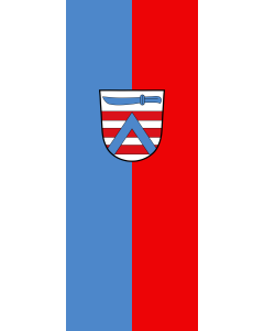 Flag: Julbach | portrait flag | 3.5m² | 38sqft | 300x120cm | 10x4ft