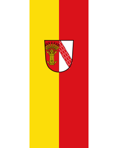 Flag: Malgersdorf | portrait flag | 3.5m² | 38sqft | 300x120cm | 10x4ft