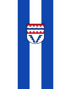 Flag: Mitterskirchen | portrait flag | 3.5m² | 38sqft | 300x120cm | 10x4ft