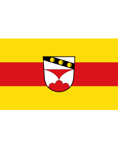 Flag: Roßbach |  landscape flag | 1.35m² | 14.5sqft | 90x150cm | 3x5ft 
