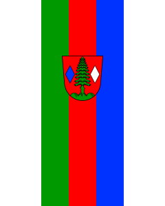 Flag: Tann, M | portrait flag | 3.5m² | 38sqft | 300x120cm | 10x4ft