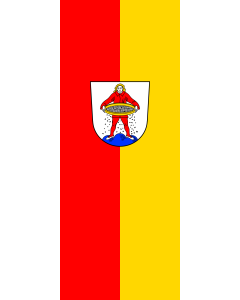 Flag: Triftern, M |  portrait flag | 3.5m² | 38sqft | 300x120cm | 10x4ft 