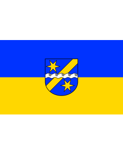 Flag: Unterdietfurt |  landscape flag | 1.35m² | 14.5sqft | 90x150cm | 3x5ft 