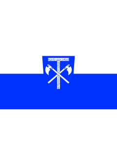 Flag: Wittibreut |  landscape flag | 1.35m² | 14.5sqft | 90x150cm | 3x5ft 