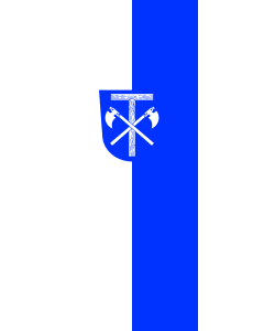 Flag: Wittibreut | portrait flag | 3.5m² | 38sqft | 300x120cm | 10x4ft