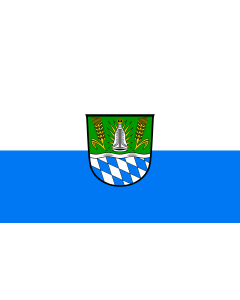 Flag: Straubing-Bogen (Kreis) |  landscape flag | 1.35m² | 14.5sqft | 90x150cm | 3x5ft 