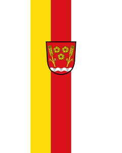 Flag: Aiterhofen | portrait flag | 3.5m² | 38sqft | 300x120cm | 10x4ft