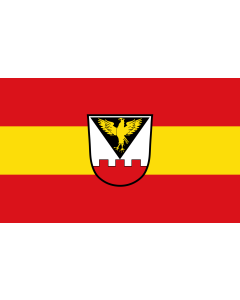 Flag: Falkenfels |  landscape flag | 1.35m² | 14.5sqft | 90x150cm | 3x5ft 