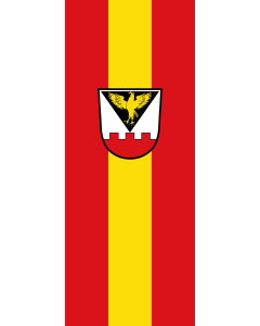 Flag: Falkenfels | portrait flag | 3.5m² | 38sqft | 300x120cm | 10x4ft