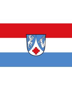 Flagge: Large Hunderdorf  |  Querformat Fahne | 1.35m² | 90x150cm 