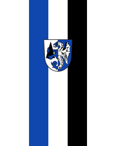 Flagge:  Loitzendorf  |  Hochformat Fahne | 3.5m² | 300x120cm 