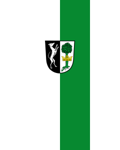 Flag: Neukirchen |  portrait flag | 3.5m² | 38sqft | 300x120cm | 10x4ft 