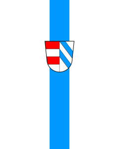 Flagge:  Rain  |  Hochformat Fahne | 3.5m² | 300x120cm 